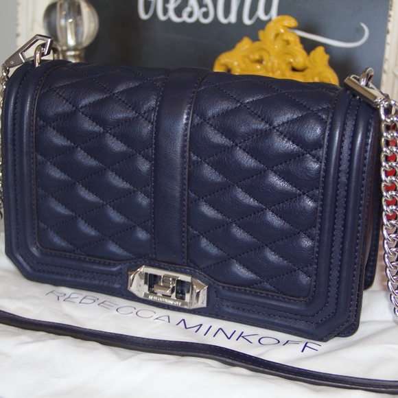 Rebecca Minkoff Handbags - Rebecca Minkoff Love Crossbody Midnight